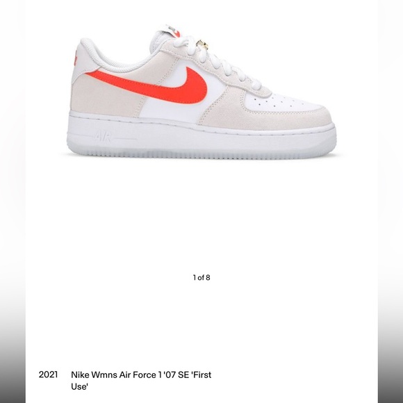 Nike Air Force 1'07 SE 'First Use' - W8.5 - Picture 9 of 12